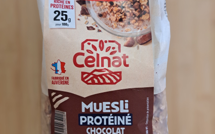 MUESLI PROTÉINÉ CHOCOLAT CELNAT 375GR