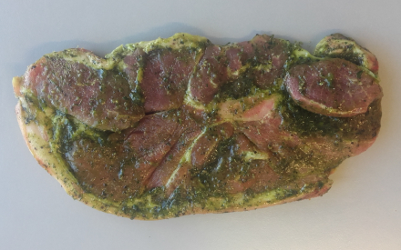 rouelle de porc marinade maitre d hotel 500 grs