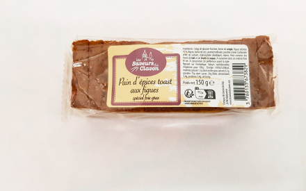 pain d'épices figues toast (150gr)
