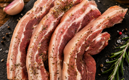 POITRINE DE PORC AUX HERBES DE PROVENCE