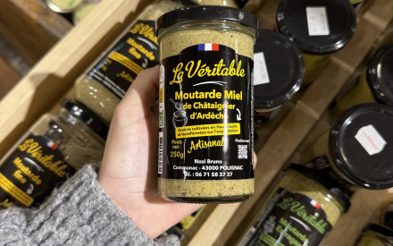 MOUTARDE MIEL DE CHÂTAIGNIER 250GR