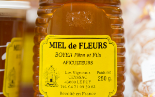 biberon de miel de fleurs sauvage 250 gr haute loire