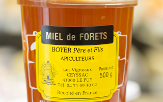 MIEL DE FORET 500 grs haute loire