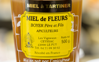 Miel de fleurs sauvage à tartiner 500grs haute loire