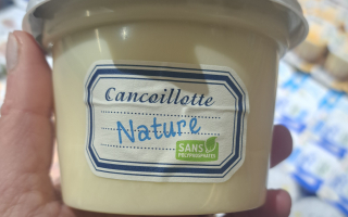 CANCOILLOTTE NATURE  11.50% 200GR