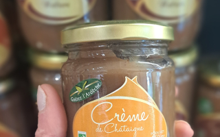 CRÈME DE CHÂTAIGNE À L'ORANGE 250GR