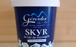 SKYR AU LAIT DE MONTAGNE GÉRENTES 500GR