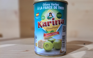 OLIVES VERTES THON 120GR