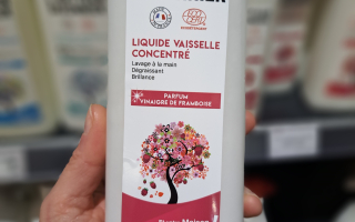 LIQUIDE VAISSELLE CONCENTRE FRAMBOISE 500ML