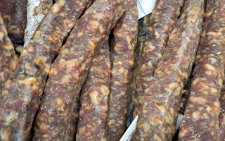 SAUCISSON BÂTON AUX CÈPES