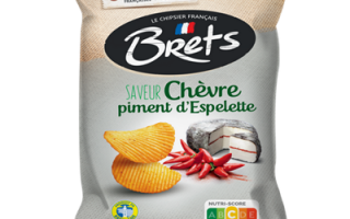 Chips Bretz chèvre et piments d'Espelette (125gr)