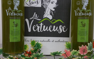 liqueur  menthe la vertueuse 35% 50cl