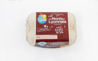 Oeufs x6 (élevage au sol sans OGM ni antibiotiques) 53/73