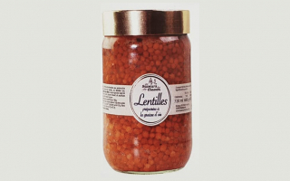 Lentilles cuisinées à la graisse d'oies (720gr)