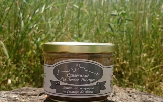 Terrine de campagne au fromage de chèvre 180gr