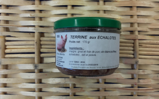 TERRINE AUX ECHALOTES (170 gr)