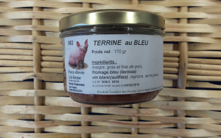 TERRINE AU BLEU (170 gr)