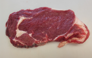 entrecote boeuf de pays 1 tranche 350 grs BIO