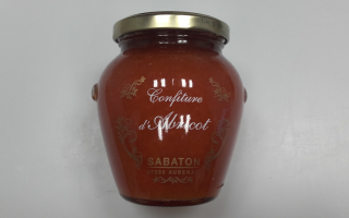 CONFITURE d abricot france 380grs