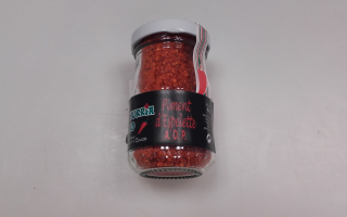 PIMENT D ESPELETTE AOP Pot 50 gr