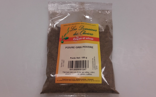 POIVRE GRIS MOULU 100 gr