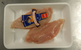 escalope de poulet x2 ets vey 400 grs