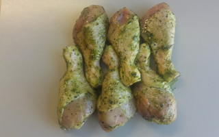 pilon de poulet mariade maitre d hotel 6 pieces 800 grs