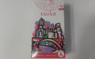 Bib vin rouge merlot 5L