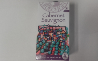 Bib vin rouge cabernet 5L