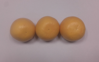 POMELOS rose lot de 3 pièces cal 40 cat 1