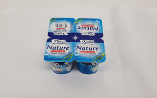 Yaourt nature nova lait entier x4