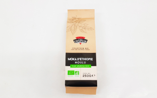moka bio d'Ethiopie moulu café Chapuis (250gr)