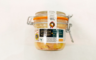 Foie gras du sud ouest mi-cuit  IGP (180gr)