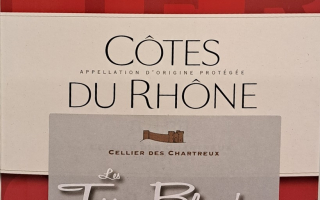 BIB vin rouge 5 litres Côtes du Rhone Terres blanches