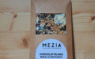 tablette chocolat blanc muesli 90gr
