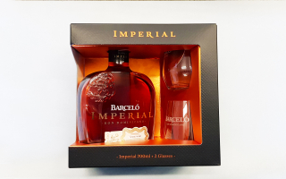 coffret Rhum barcelo imperial 38% (70cl)