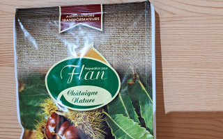 préparation pour flan châtaigne nature bio