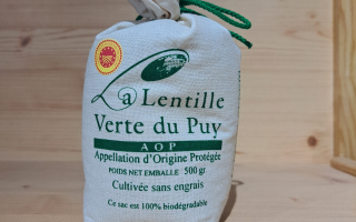 Lentilles verte du Puy AOP 500gr