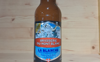 bière mont blanc blanche 4°7 33cl