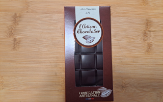 TABLETTE CHOCOLAT NOIR CAMEROUN 67% 100 GR