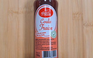 COULIS DE FRAISES 160 GR