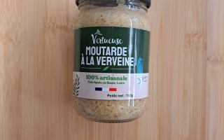 MOUTARDE A LA VERVEINE LA VERTUEUSE 180GR