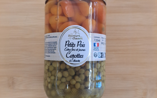 PETITS POIS CAROTTE720ML