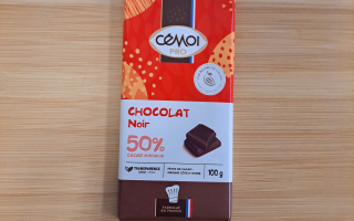 CHOCOLAT NOIR 50% 100gr