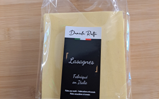 PÂTES A LASAGNE 250GR