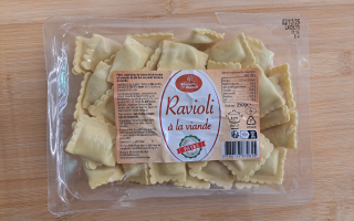 RAVIOLIS A LA VIANDE 250GR