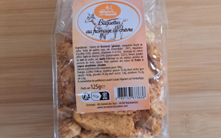BAGUETTES AU FROMAGE DE CHEVRE 125GR