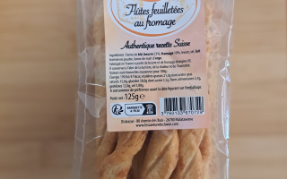 FLÛTES AU FROMAGE 125GR