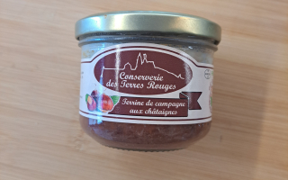 Terrine de Campagne AU Châtaigne 180gr