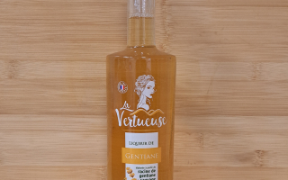 LIQUEUR GENTIANE "LA VERTUEUSE" 16% 70CL